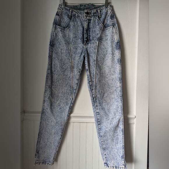 Vintage Lee ultra highwaist acid wash denim - Picture 1 of 6